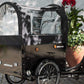 Amcargobikes Deluxe Tadpole Cargo Electric Tricycle - Black - AmpTrek