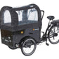 Amcargobikes Kindergarten Open - Cargo Electric Tricycle - Black - AmpTrek
