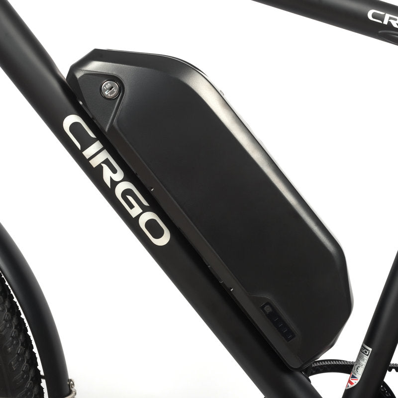 Cirgo Cruise - Belt Drive Electric Bike - 250W Black - AmpTrek
