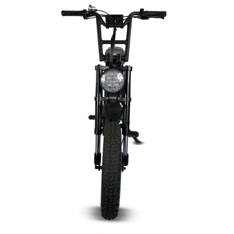 Cruz73 Retro (PRO VERSION) Electric Bike - Black - 250W - AmpTrek