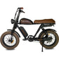 Cruz73 Retro (MARNER SPECIAL EDITION) Electric Bike - Black / Khaki - 750W - AmpTrek