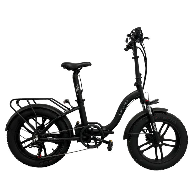 E-Movement Hunter Extreme – Step-Through Folding Fat Tyre Electric Bike - AmpTrek