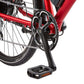 Ezego Commute EX - Gents Electric Bike - 250W Red - AmpTrek