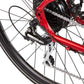 Ezego Commute EX - Gents Electric Bike - 250W Red - AmpTrek