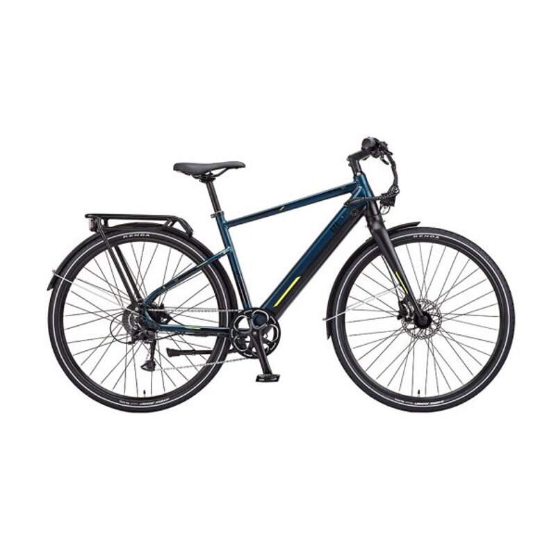 Ezego Commute INT - Gents Electric Bike - 250W Teal - AmpTrek