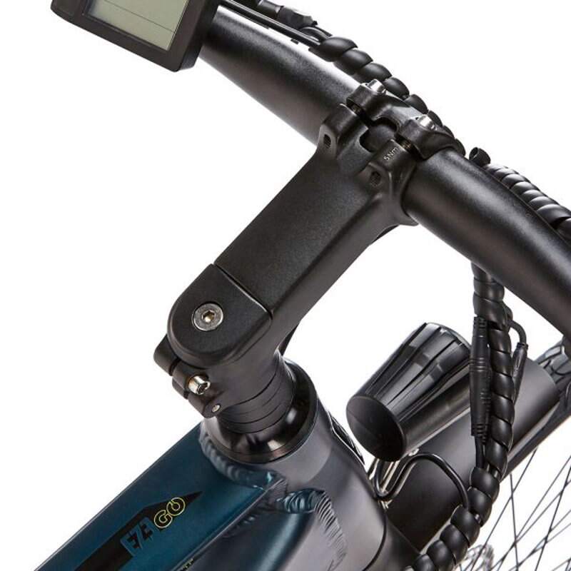 Ezego Commute INT - Gents Electric Bike - 250W Teal - AmpTrek