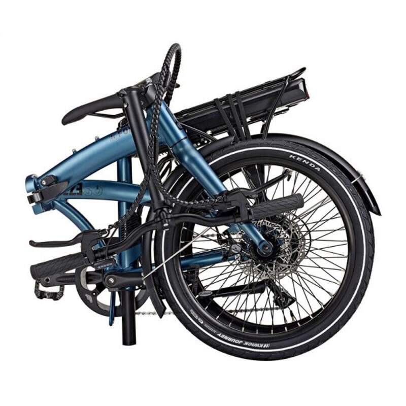 Ezego Fold - Folding Electric Bike - 250W Teal - AmpTrek