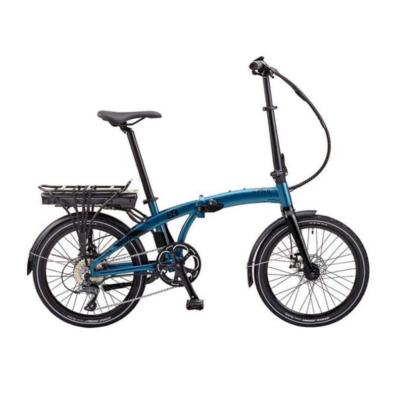 Ezego Fold - Folding Electric Bike - 250W Teal - AmpTrek