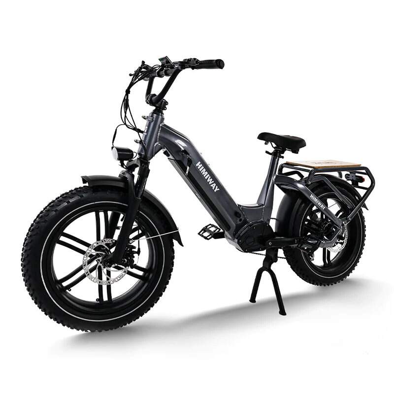 Himiway Big Dog - Long Range Electric Cargo Bike - 250W Black - AmpTrek