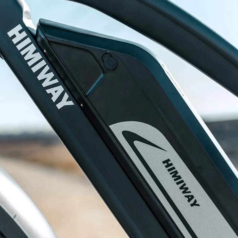 Himiway Cruiser - Long Range Fat Tyre Electric Bike - 250W Black - AmpTrek
