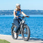 Himiway Cruiser Step Thru - Long Range Fat Tyre Electric Bike - 250W White - AmpTrek