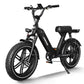 Himiway Escape Pro - Long Range Moped Style Fat Tyre Electric Bike - 250W Black - AmpTrek