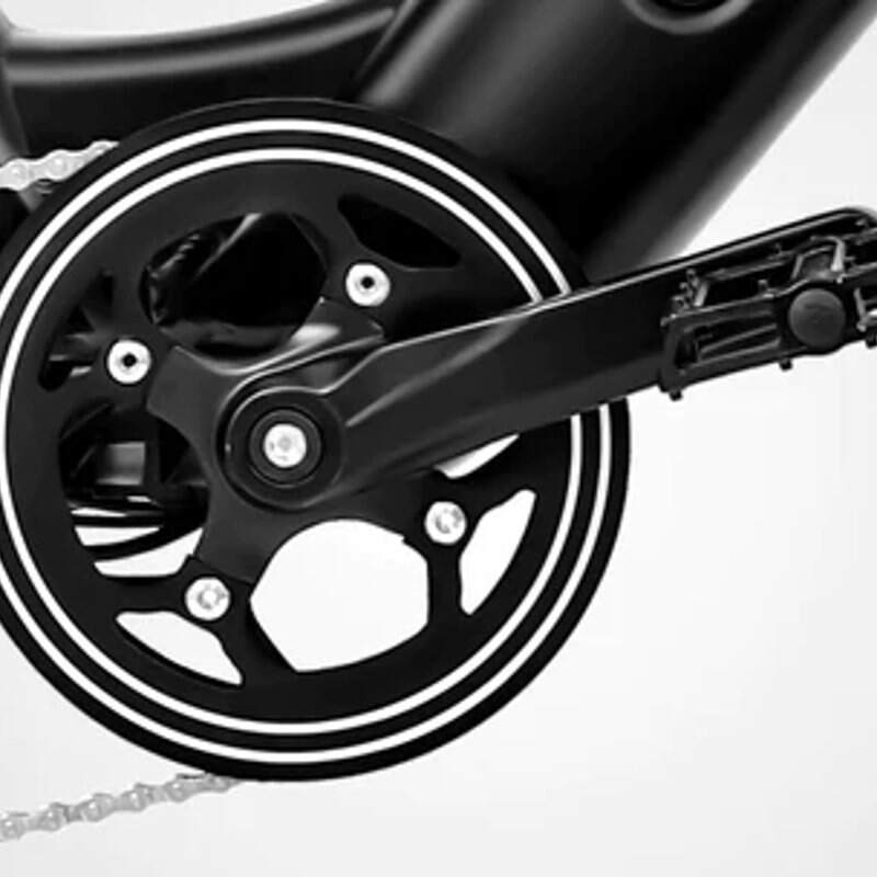 Himiway Escape Pro - Long Range Moped Style Fat Tyre Electric Bike - 250W Black - AmpTrek