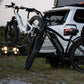 Himiway Zebra Step Thru - Premium All Terrain Long Range Fat Tyre Electric Bike - 250W White - AmpTrek