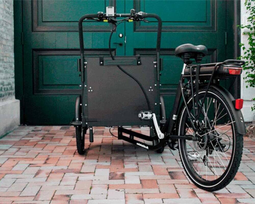 Amcargobikes Ultimate Curve Tadpole Cargo Electric Tricycle - AmpTrek