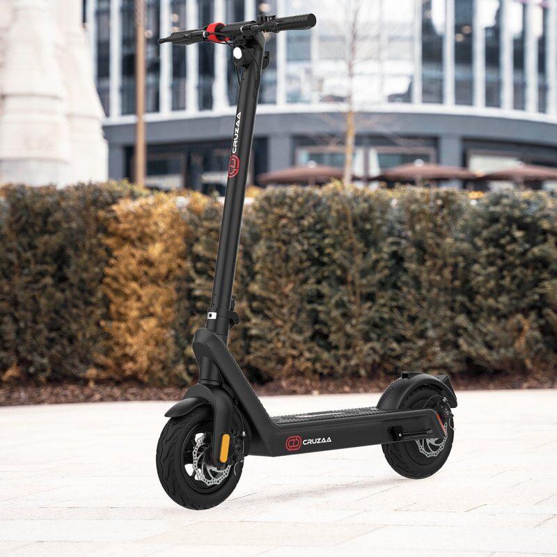 Cruzaa Commuta Pro Max Foldable E-Scooter - 500W - Carbon Black - AmpTrek