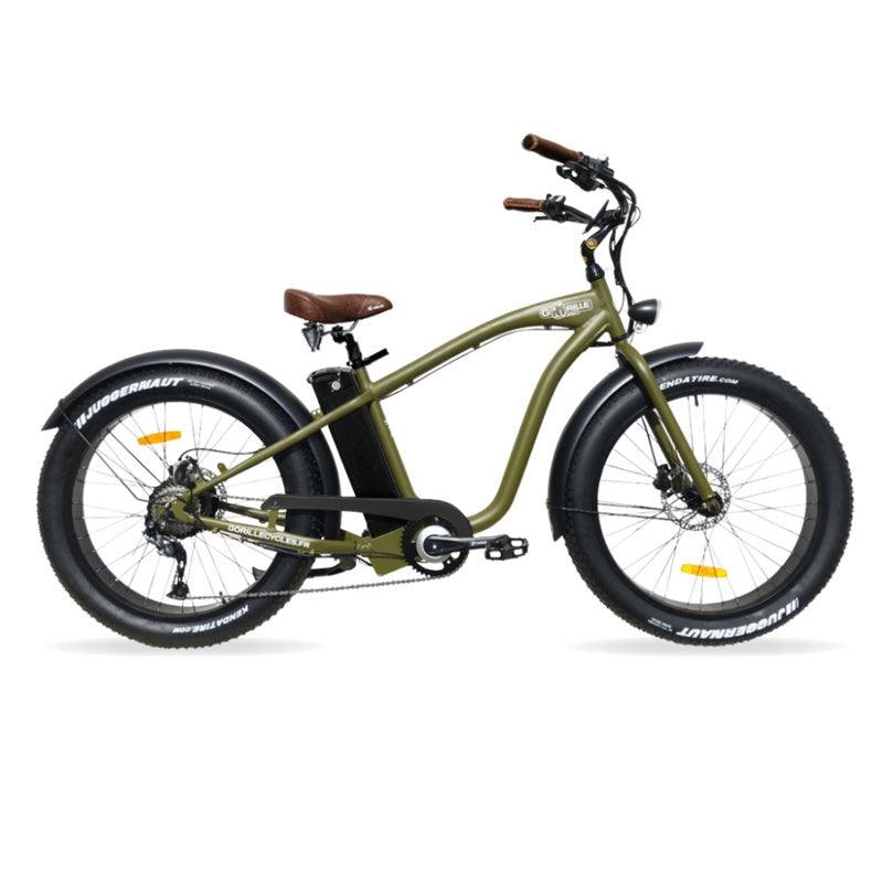 Gorille Cruiser - Cross Bar Electric Bike - Fat Tyres - 48V 980Wh - 750W - AmpTrek