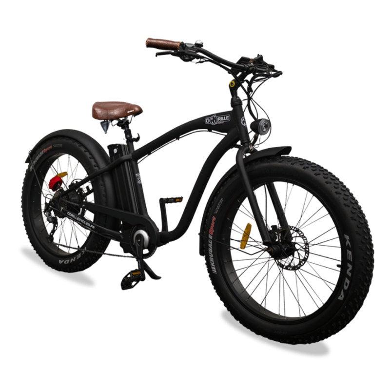 Gorille Cruiser - Cross Bar Electric Bike - Fat Tyres - 48V 980Wh - 750W - AmpTrek