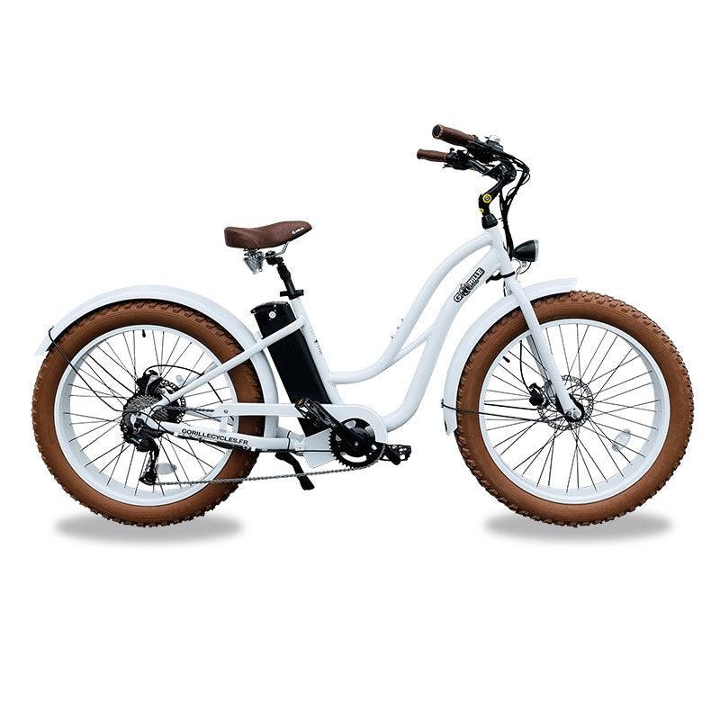 Gorille Cruiser Ladies Step Through Electric Bike Fat Tyres 250W