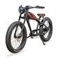 Gorille Retro Cafe Racer - Vintage Electric Bike - Fat Tyres - 250W / 750W - AmpTrek