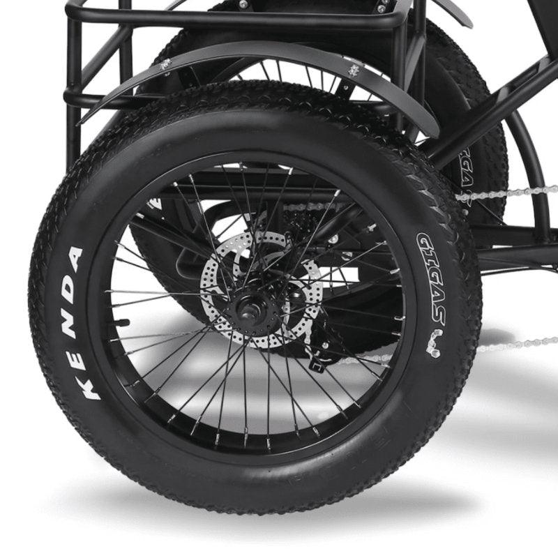 Gorille Tricycle - Electric Bike - Fat Tyres - 250W - AmpTrek