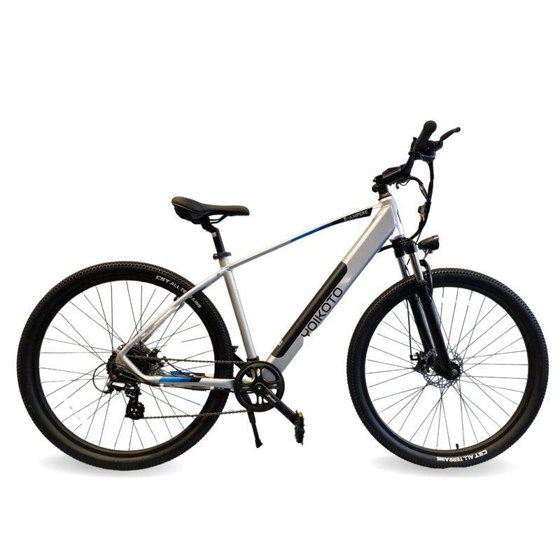 Yoikoto E-Amp Electric Bike - 48V 19" Silver or Blue - AmpTrek